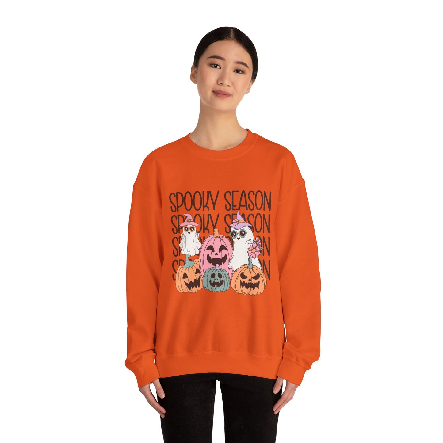 Spooky Season Sweatshirt Retro Spooky Sweater Spooky Halloween Sweatshirt Vintage Halloween Sweater Fall Vibes Apparel Cozy Season Crewneck