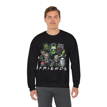 Horror Characters Friends Sweatshirt Halloween Friends Sweater Horror Movie Killers Sweatshirt Horror Movie Addicts Sweater Horror Club Gift