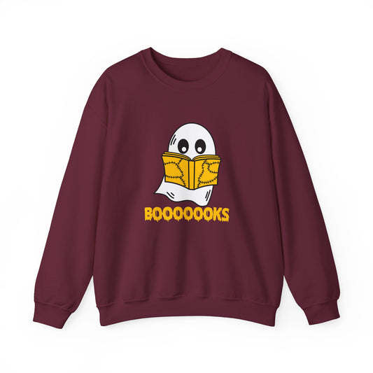 Ghost Reading A Book Sweatshirt Bookish Halloween Sweater Librarian Sweatshirt Funny Reading Sweater Teacher Sweatshirt Librarian Crewneck