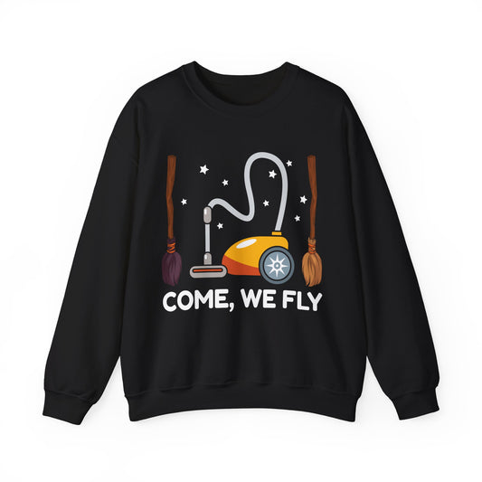 Come We Fly Sweatshirt Funny Halloween Sweater Hocus Pocus Sweatshirt Sanderson Sisters Sweater Sanderson Brewing Crewneck Halloween Witch