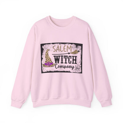 Salem Witch Company Sweatshirt Halloween Sweater Salem Massachusetts Unisex Graphic Sweatshirt Salem Witches Apparel Hocus Pocus Halloween