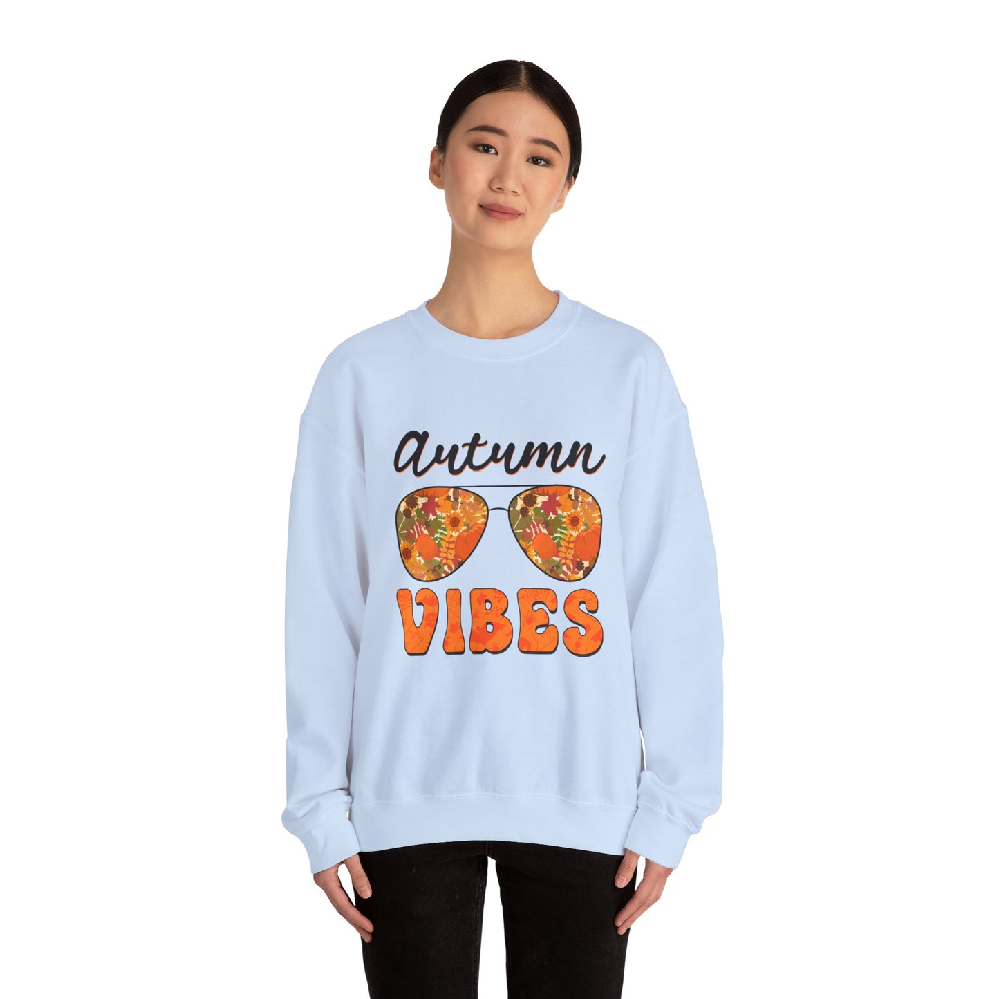 Autumn Vibes Sweatshirt Retro Fall Sweater Autumn Lover Sweashirt Fall Season Apparel Retro Autumn Sweat Fun Autumn Sweater Thanksgiving