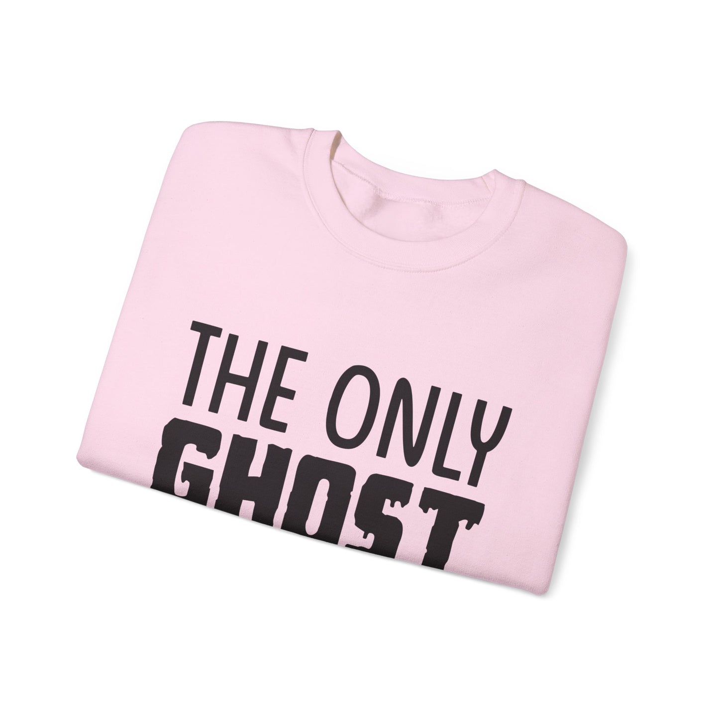 The Only Ghost I Know Is The Holy Ghost Sweatshirt Funny Christian Sweatshirt Funny Halloween Sweater Halloween Gift Cute Halloween Apparel