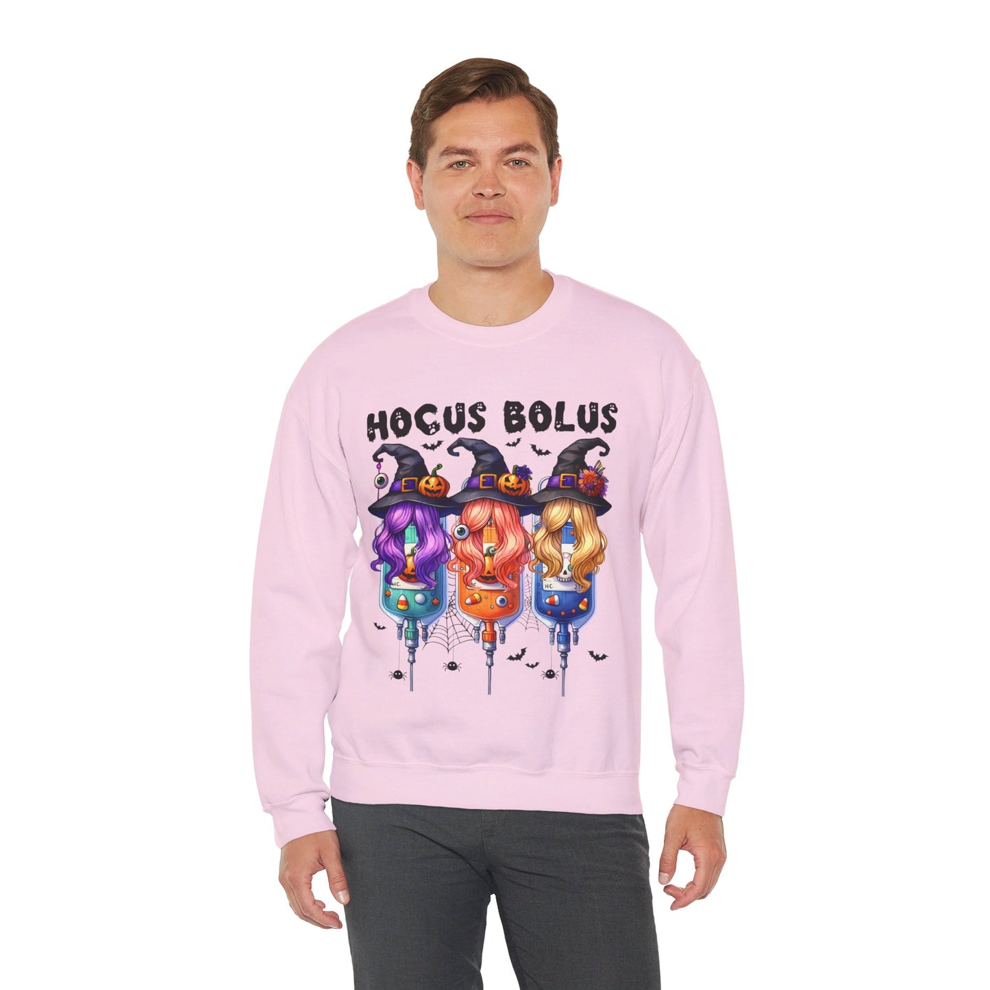 Hocus Bolus Sweatshirt Sanderson Sisters Halloween Sweater Hocus Pocus Nurse Sweater Nursing Student Sweat Funny Halloween School Nurse Gift