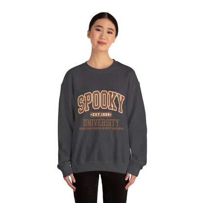 Spooky University Sweatshirt 90s Funny Halloween Sweater Retro Vintage Halloween Fall Apparel Spooky Season Sweat Trendy Spooky Crewneck