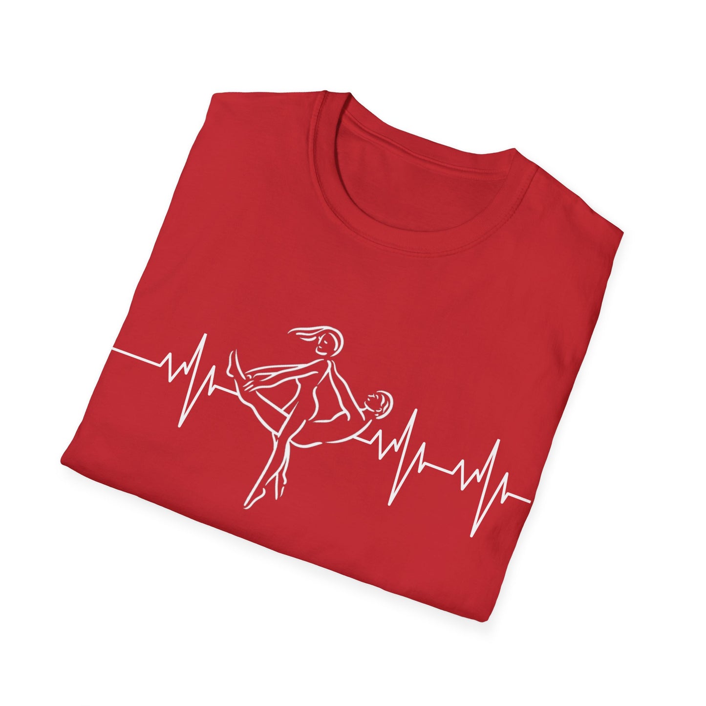 Unisex Heartbeat Kama Sutra T Shirt, Favorite Sexual Pose No.52,Erotic Sexual Desire Couples Gift,Naughty Kinky Adult T-shirt