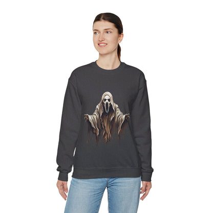 Scary Movie Club Sweatshirt Spooky Season Sweater Ghost Horror Movie Addict Sweatshirt Halloween Sweater Horror Movie Club Gift Ghostface