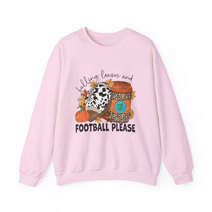 Autumn Leaves And Football Please Sweatshirt Fall Leaves Sweater Fall Football Sweatshirt Fall Vibes Sweater Unisex Fall Shirt Autumn Sweat