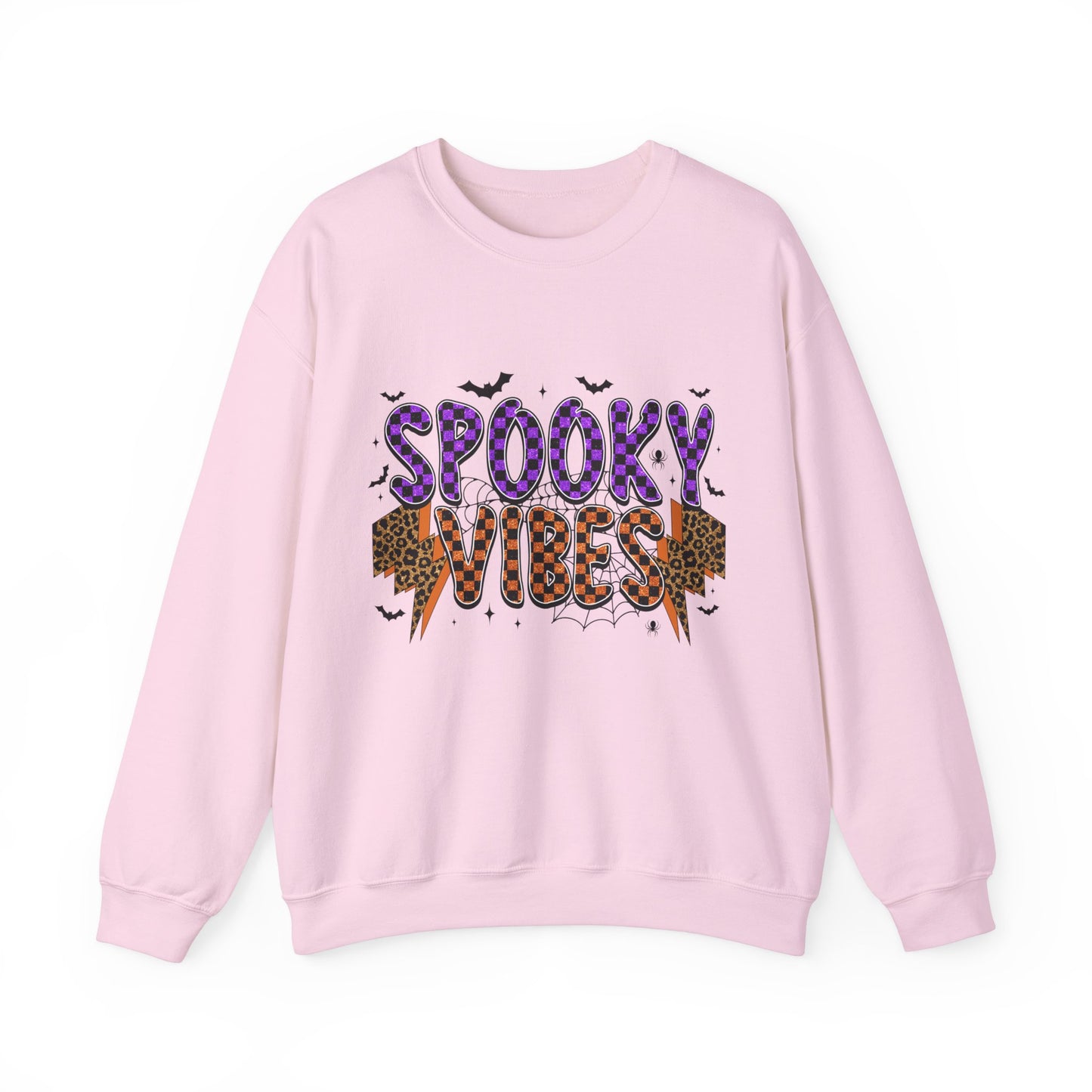 Spooky Vibes Sweatshirt Retro Halloween Sweater Halloween Vintage Sweatshirt Spooky Season Halloween Apparel Fall Crewneck Groovy Halloween