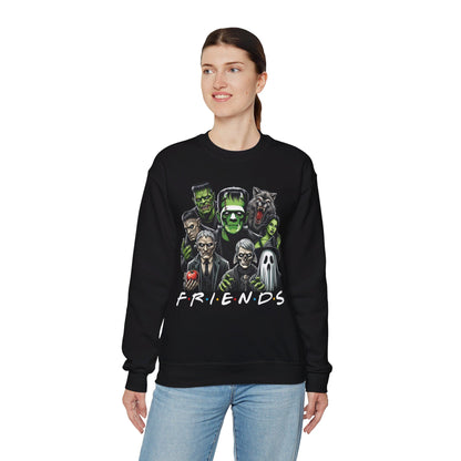 Horror Characters Friends Sweatshirt Halloween Friends Sweater Horror Movie Killers Sweatshirt Horror Movie Addicts Sweater Horror Club Gift