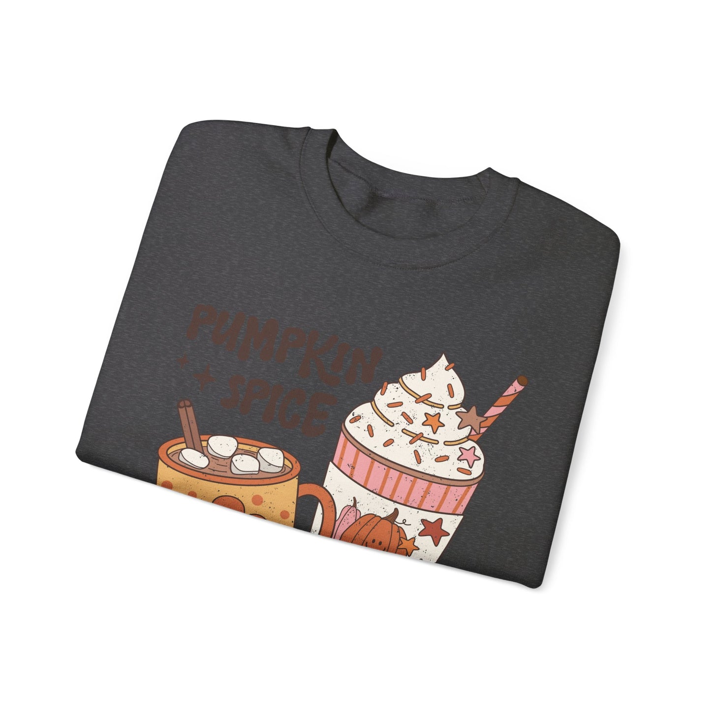 Pumpkin Spice and Everything Nice Sweatshirt Hot Chocolate Sweater Pumpkin Spice Sweater Fall Coffee Sweat Retro Fall Latte Autumn Apparel