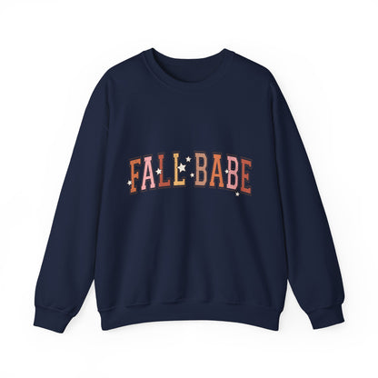 Fall Babe Sweatshirt Trendy Fall Vibes Sweater Retro Fall Autumn Sweatshirt Fall Vibes Retro Thanksgiving Sweatshirt Cute Fall Season Gift