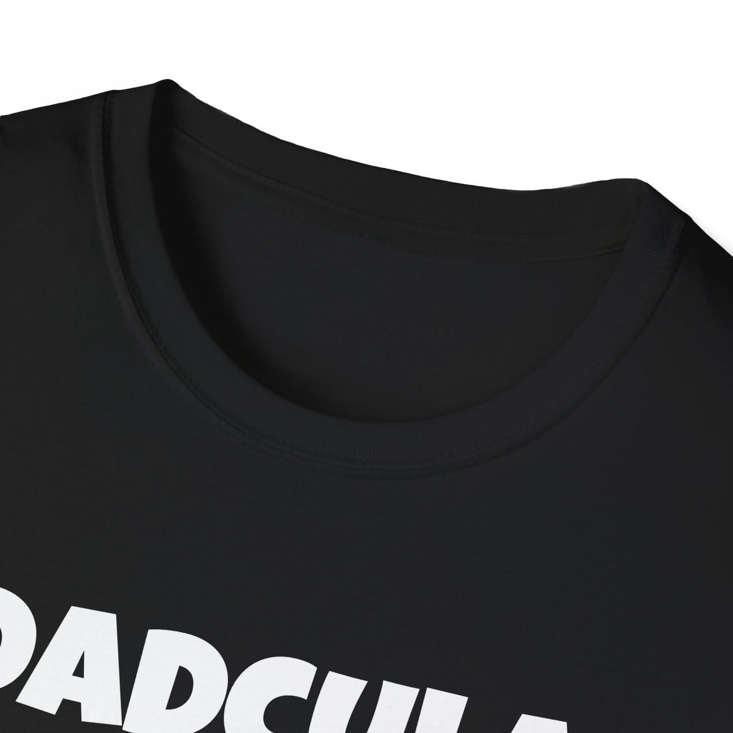 Funny Dad's Mens Softstyle T-shirt, "Dadcula", Father's Day Gift, Tee for Him, Adult Humorous Unique Novelty Apparel Present