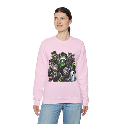 Horror Movie Characters Sweatshirt Halloween Character Sweater Horror Movie Addict Sweatshirt Horror Movie Killers Sweater Horror Club Gift