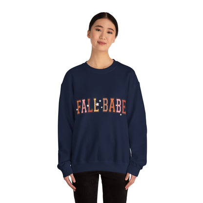 Fall Babe Sweatshirt Trendy Fall Vibes Sweater Retro Fall Autumn Sweatshirt Fall Vibes Retro Thanksgiving Sweatshirt Cute Fall Season Gift