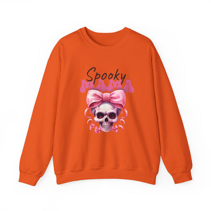 Spooky Mama Sweatshirt Halloween Sweater Retro Spooky Mom Sweat Spooky Season Halloween Apparel Halloween Mama Fall Crewneck Mom Life Gift