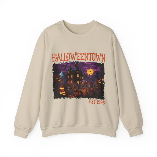 Halloweentown Est 1998 Sweatshirt Halloweentown University Retro Halloweentown Sweater Fall Sweatshirt Vintage Halloween Party Sweatshirt