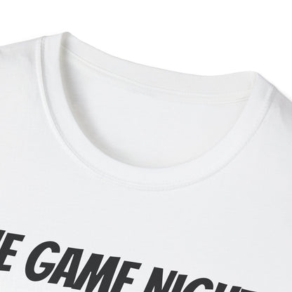 Funny Dad's Mens Softstyle T-shirt, "The Game Night Guru",Father's Day Gift,Tee for Him,Adult Humorous Unique Novelty Present