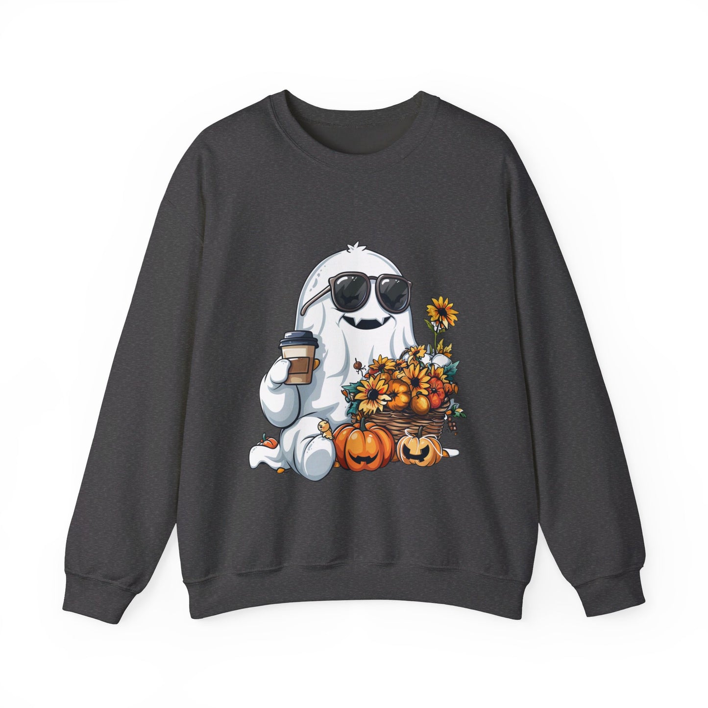 Cute Ghost Sweatshirt Fall Halloween Sweater Bougie Ghost Sweatshirt Coffee Lover Sweater Autumn Boojee Ghost Pumpkin Spooky Season Boo Jee