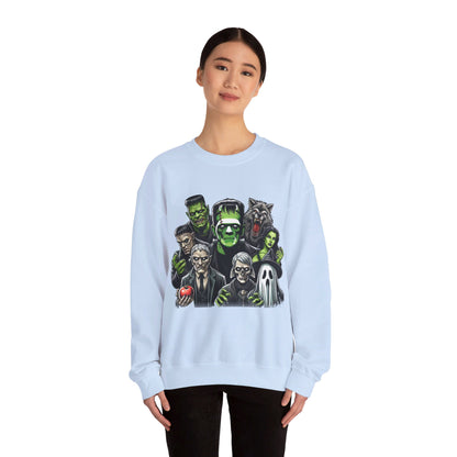 Horror Movie Characters Sweatshirt Halloween Character Sweater Horror Movie Addict Sweatshirt Horror Movie Killers Sweater Horror Club Gift