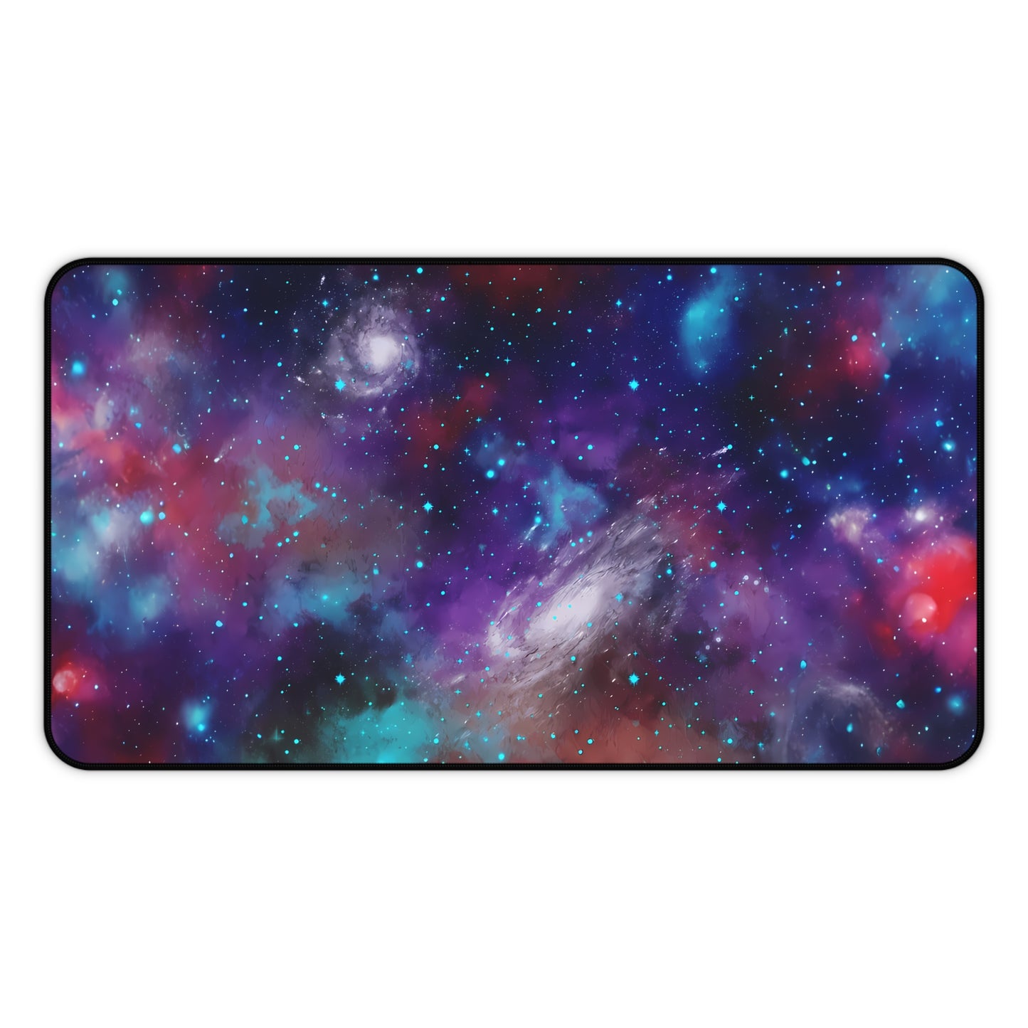 Galaxy Desk Mat Cosmic Outer Space Office Desk Accessories Bohemian Mouse Pad Universe Desk Pad Celestial Gaming Mousepad Unique Gift Idea