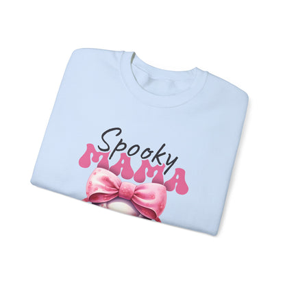 Spooky Mama Sweatshirt Halloween Sweater Retro Spooky Mom Sweat Spooky Season Halloween Apparel Halloween Mama Fall Crewneck Mom Life Gift