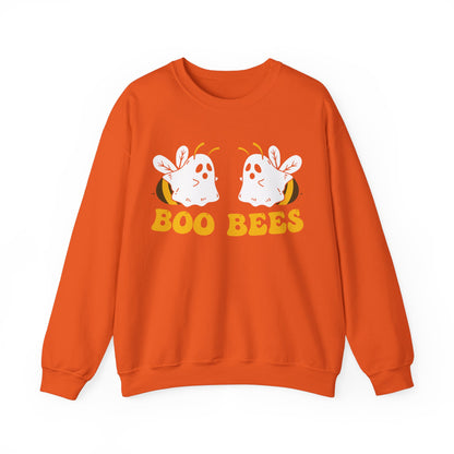 Boo Bees Sweatshirt Funny Halloween Sweater Cute Spooky Season Sweatshirt Crewneck Boobees Halloween Costume Apparel Ghost Unique Women Gift