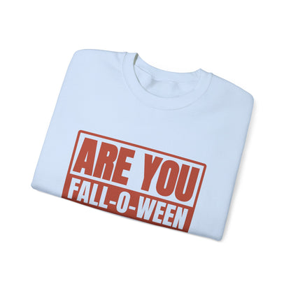 Are You Fall-O-Ween Jesus Sweatshirt Falloween Jesus Halloween Sweater Christian Fall Religious Crewneck Follow Jesus Matthew Bible 4:19