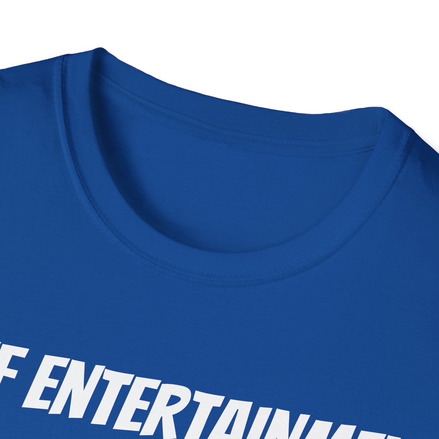 Funny Dad's Mens Softstyle T-shirt, "Chief Entertainment Officer", Father's Day Gift, Humorous Unique Novelty Apparel Present