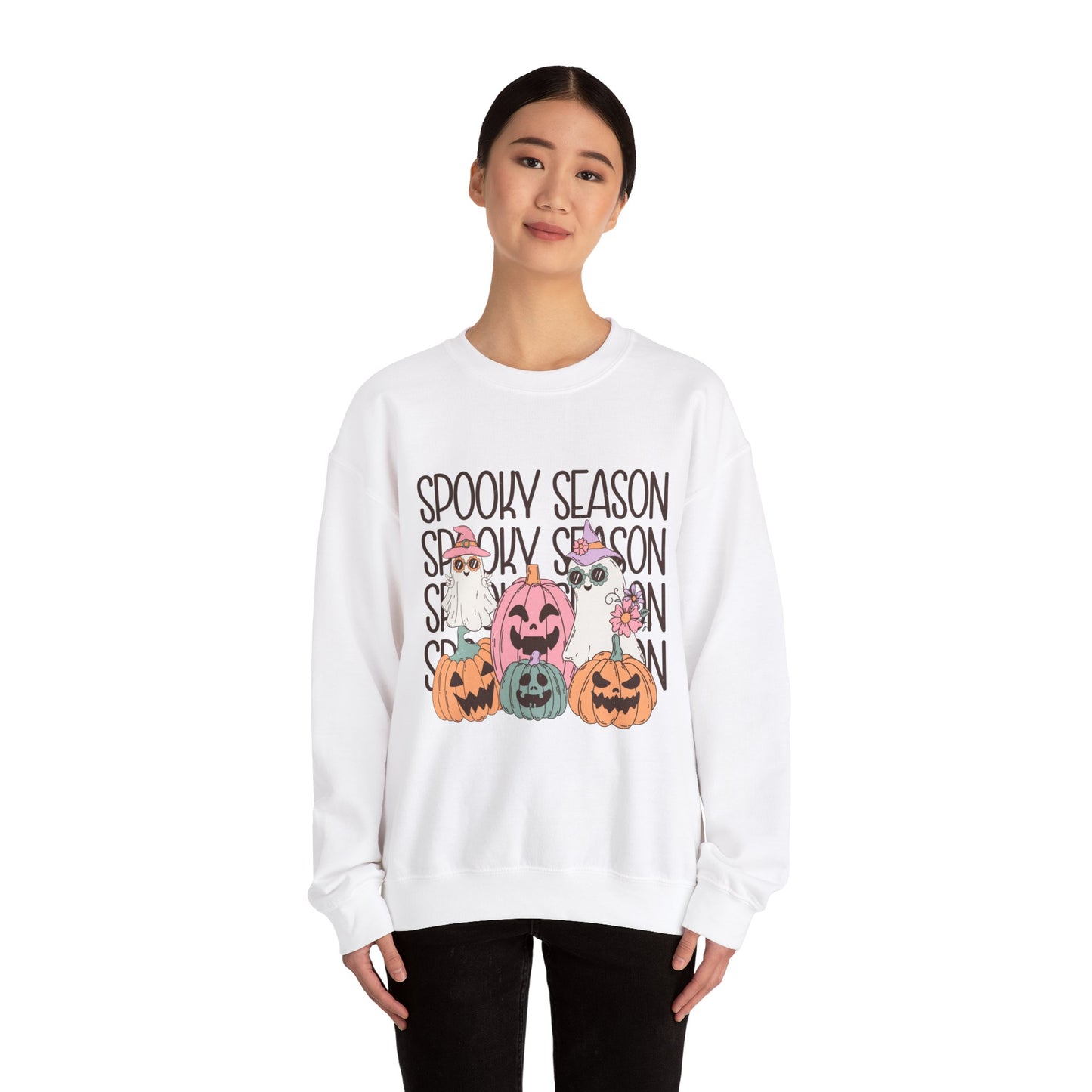 Spooky Season Sweatshirt Retro Spooky Sweater Spooky Halloween Sweatshirt Vintage Halloween Sweater Fall Vibes Apparel Cozy Season Crewneck