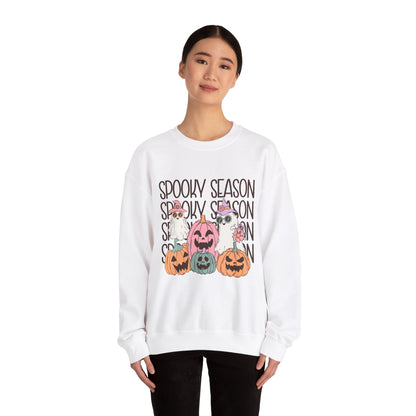 Spooky Season Sweatshirt Retro Spooky Sweater Spooky Halloween Sweatshirt Vintage Halloween Sweater Fall Vibes Apparel Cozy Season Crewneck