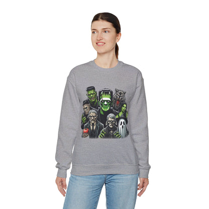 Horror Movie Characters Sweatshirt Halloween Character Sweater Horror Movie Addict Sweatshirt Horror Movie Killers Sweater Horror Club Gift