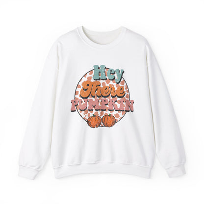 Hey There Pumpkin Sweatshirt Fall Sweater Pumpkin Crewneck Retro Halloween Sweatshirt Cute Fall Apparel Pumpkin Season Sweater Autumn Outfit