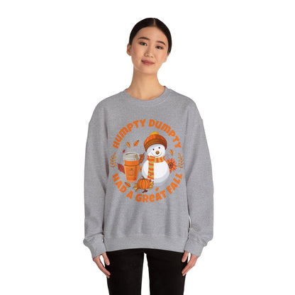 Humpty Dumpty Had A Great Fall Sweatshirt Funny Fall Sweater Teacher Fall Season Sweatshirt Cute Autumn Sweat Trendy Thanksgiving Crewneck