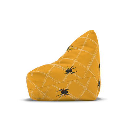 Halloween Theme Bean Bag Chair Cover Home Spiders Party Decor Teens Bedroom Furniture Gift Gaming Chair Cover Adult Man Cave Beanbag Gift