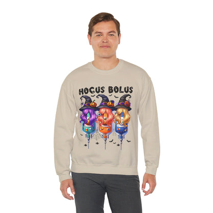 Hocus Bolus Sweatshirt Sanderson Sisters Halloween Sweater Hocus Pocus Nurse Sweater Nursing Student Sweat Funny Halloween School Nurse Gift