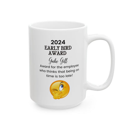 Funny Office Awards Work Party Mug Customized Employee Mug Personalized 2024 Awards Mug Year End Company Gift Group Christmas Employee Mug 5