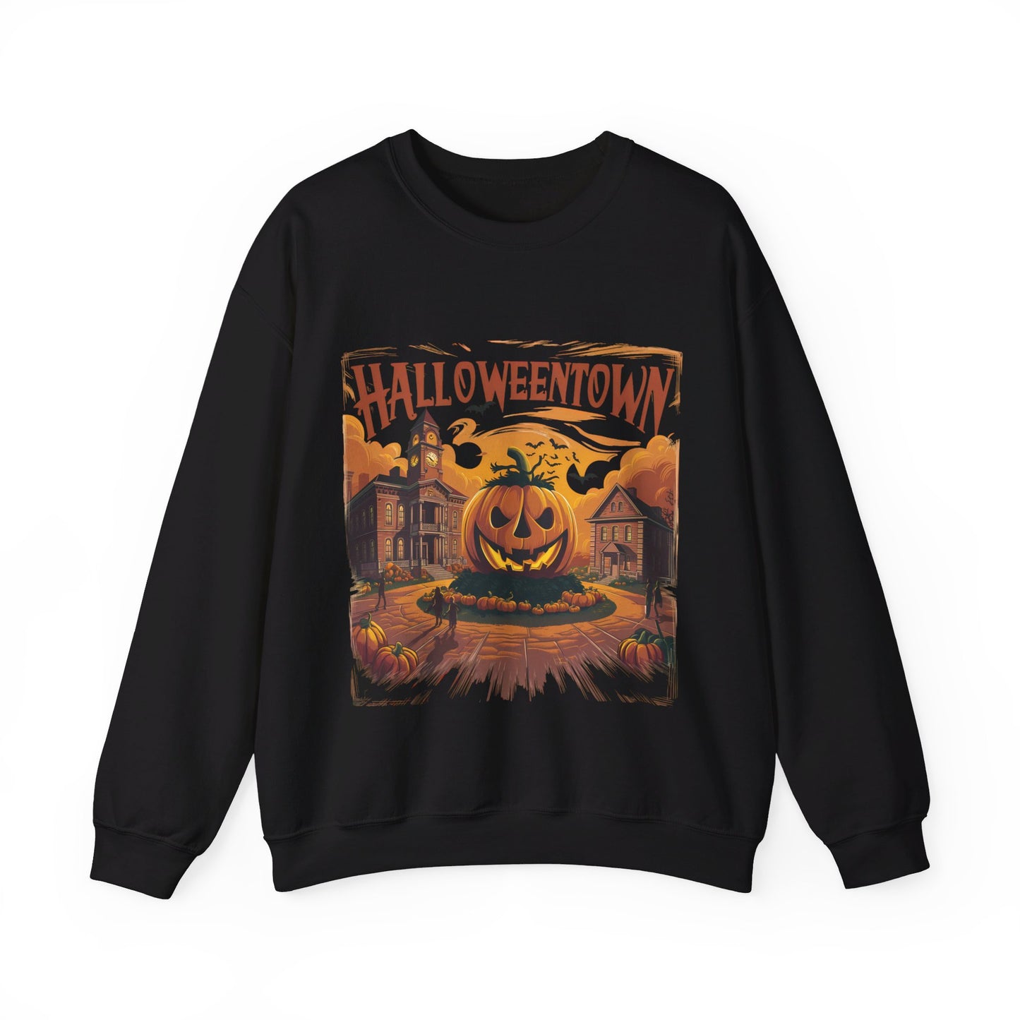 Halloweentown Sweatshirt Halloweentown University Sweater Fall Sweatshirt Vintage Halloween Crewneck Pullover Sweater Spooky Season Pumpkin