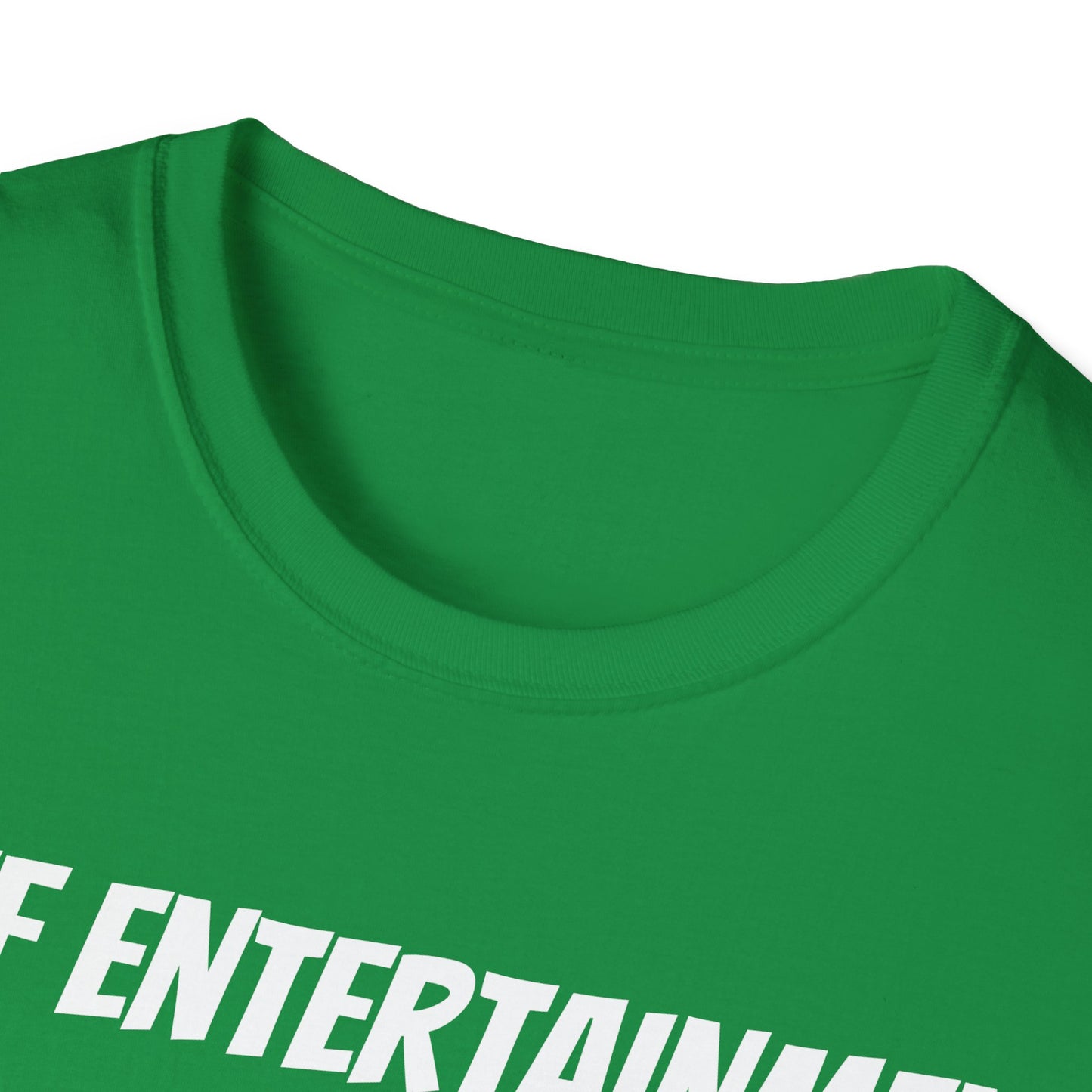 Funny Dad's Mens Softstyle T-shirt, "Chief Entertainment Officer", Father's Day Gift, Humorous Unique Novelty Apparel Present