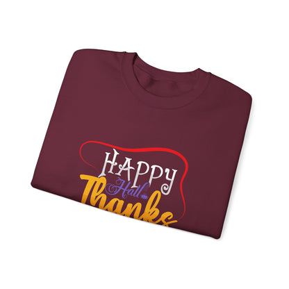 Happy Hallothanksmas Sweatshirt Halloween Sweater Thanksgiving Sweatshirt Christmas Apparel Fall Sweater Holiday Season Outfit Autumn Jumper