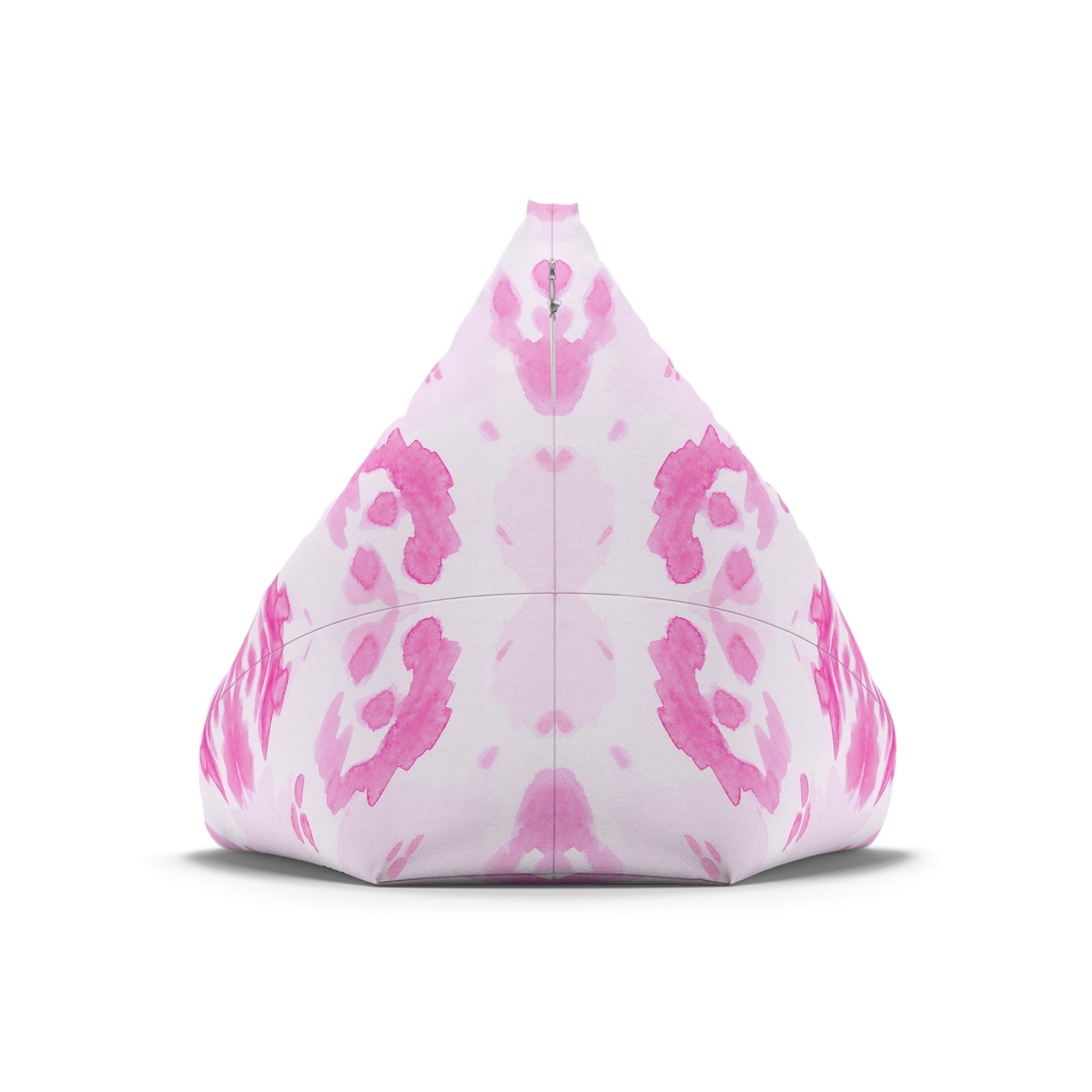 Funky Hippie Groovy Rorschach Test Design Bean Bag Chair Cover Pink Home Decor Aesthetic Gift Teen Girls Bedroom Gift Furniture Gaming Chair