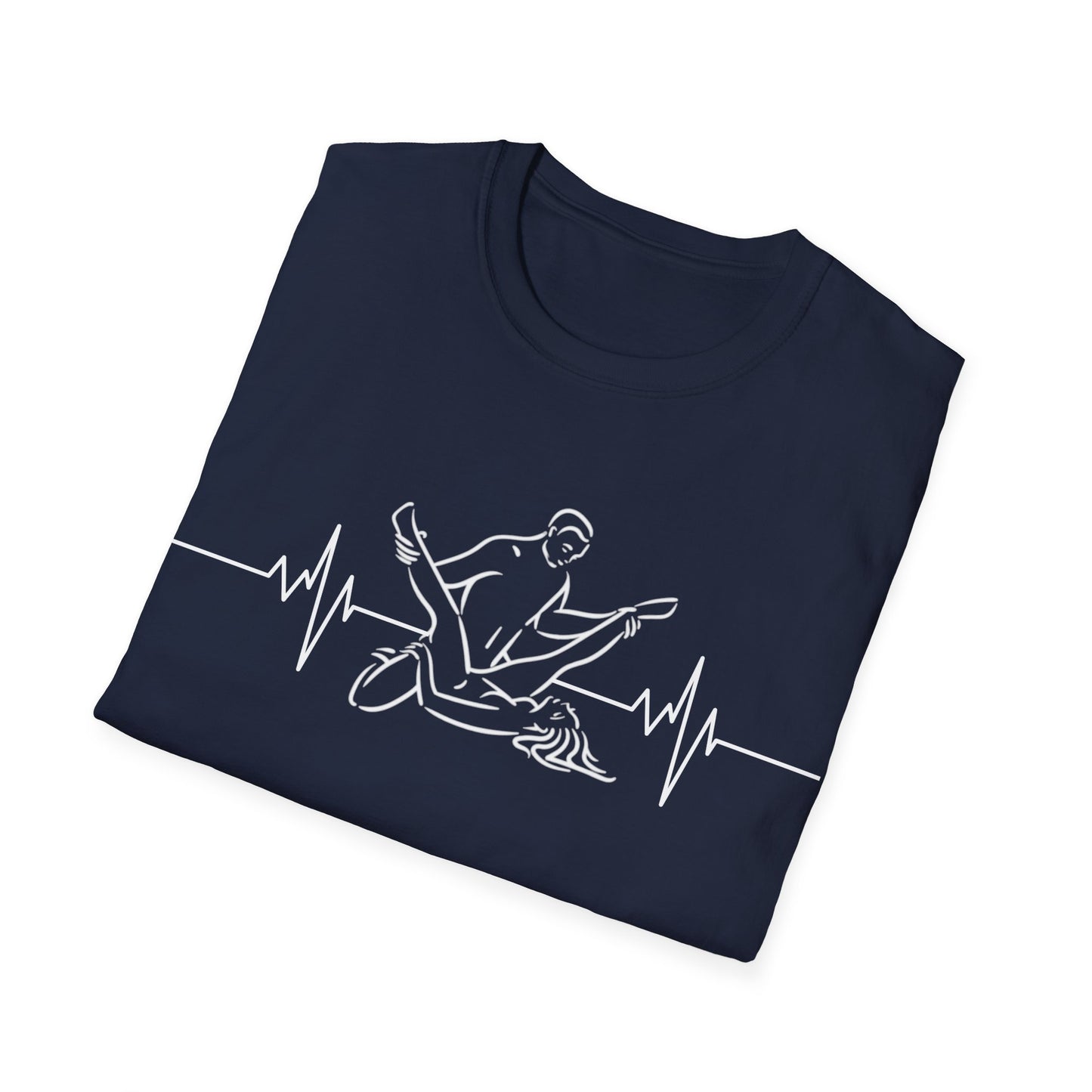 Unisex Heartbeat Kama Sutra T Shirt, Favorite Sexual Pose No.14,Erotic Sexual Desire Couples Gift,Naughty Kinky Adult T-shirt