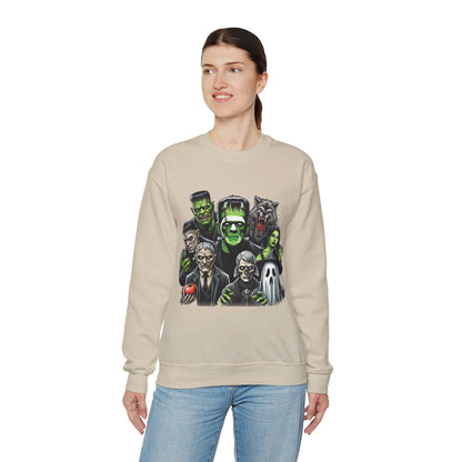 Horror Movie Characters Sweatshirt Halloween Character Sweater Horror Movie Addict Sweatshirt Horror Movie Killers Sweater Horror Club Gift