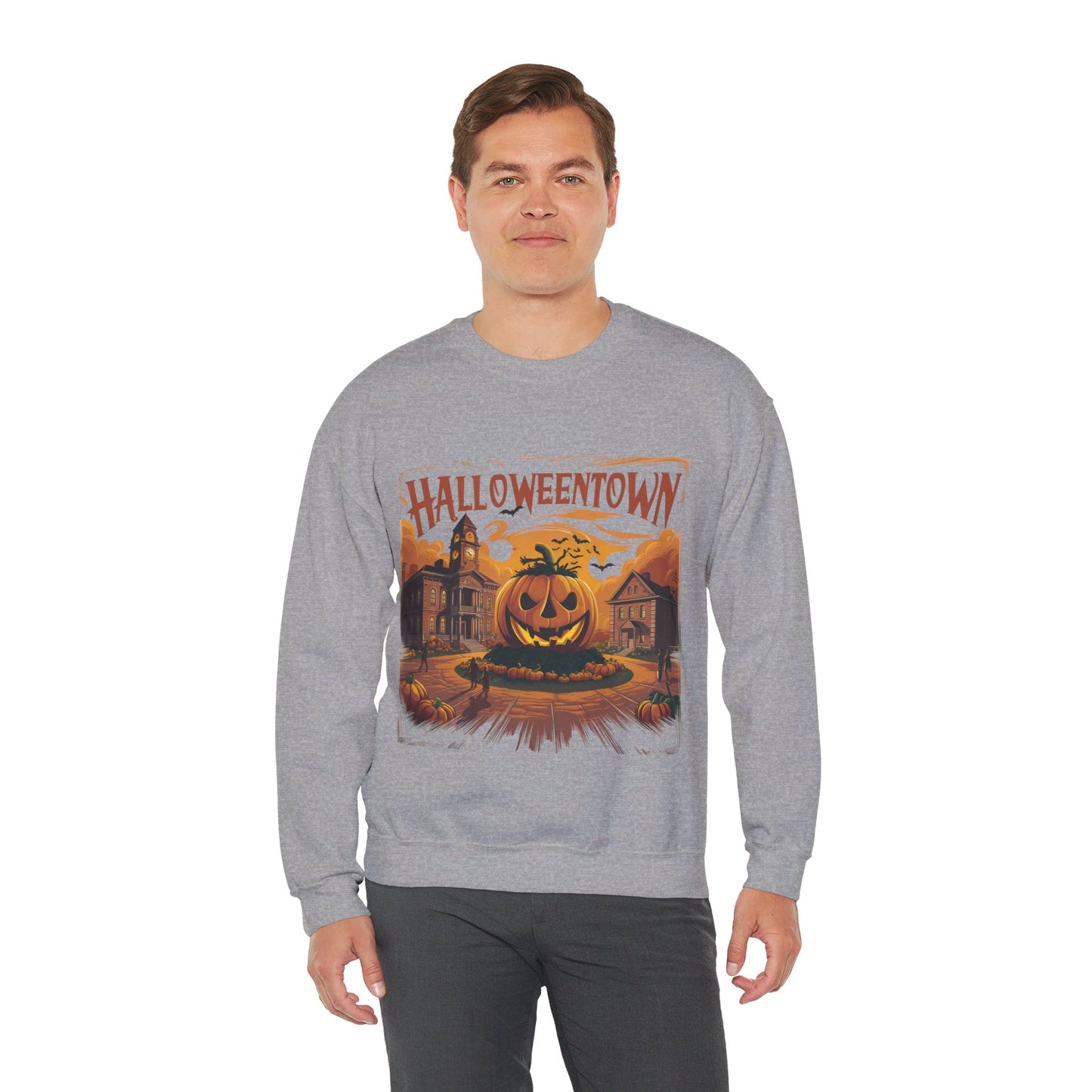 Halloweentown Sweatshirt Halloweentown University Sweater Fall Sweatshirt Vintage Halloween Crewneck Pullover Sweater Spooky Season Pumpkin