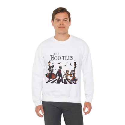 The Boo-tles Sweatshirt Funny Halloween Sweater Spooky Season Pullover Vampire Witch Monsters Sweater Boo Music Sweatshirt Retro Halloween