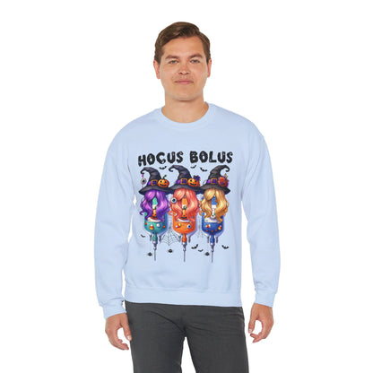 Hocus Bolus Sweatshirt Sanderson Sisters Halloween Sweater Hocus Pocus Nurse Sweater Nursing Student Sweat Funny Halloween School Nurse Gift