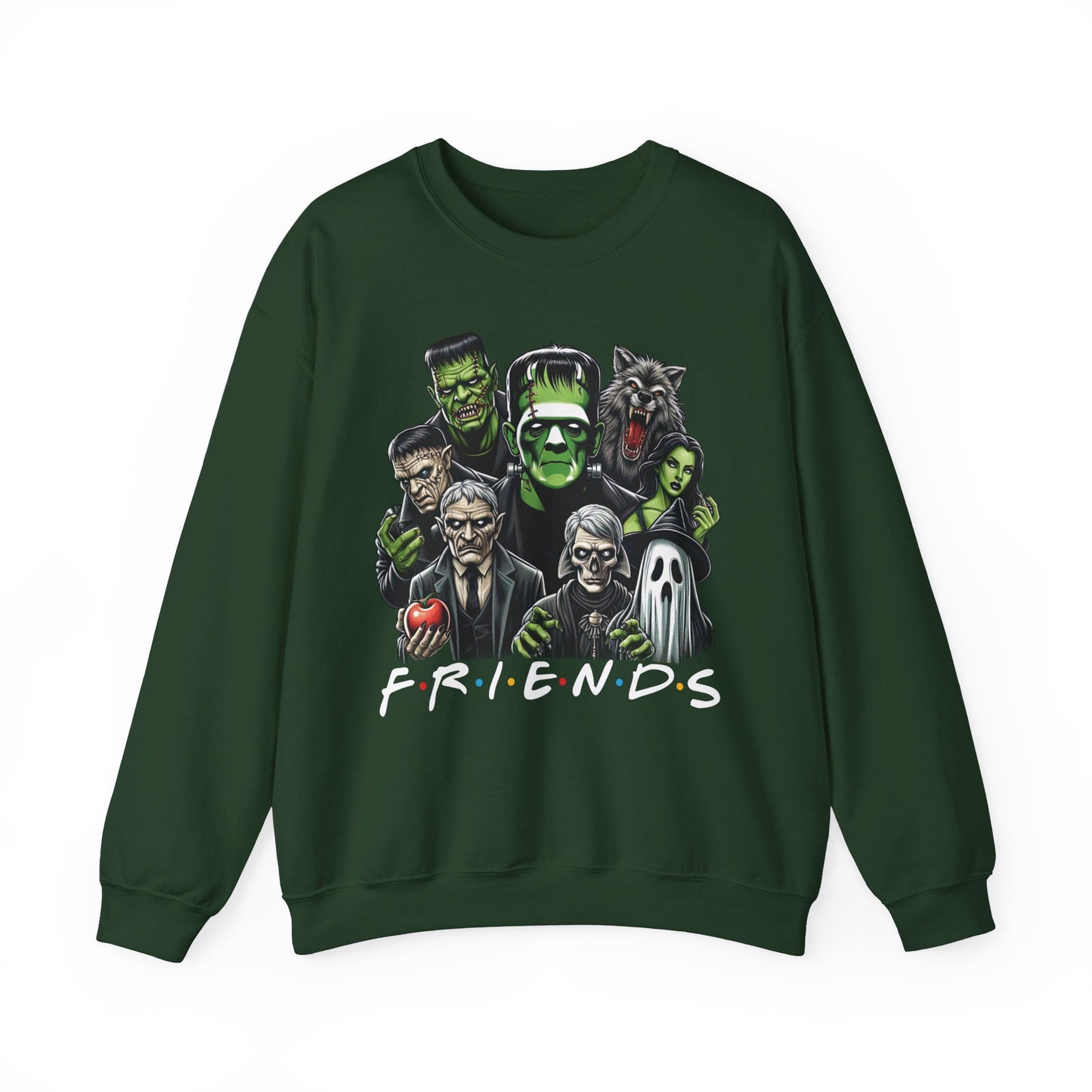 Horror Characters Friends Sweatshirt Halloween Friends Sweater Horror Movie Killers Sweatshirt Horror Movie Addicts Sweater Horror Club Gift