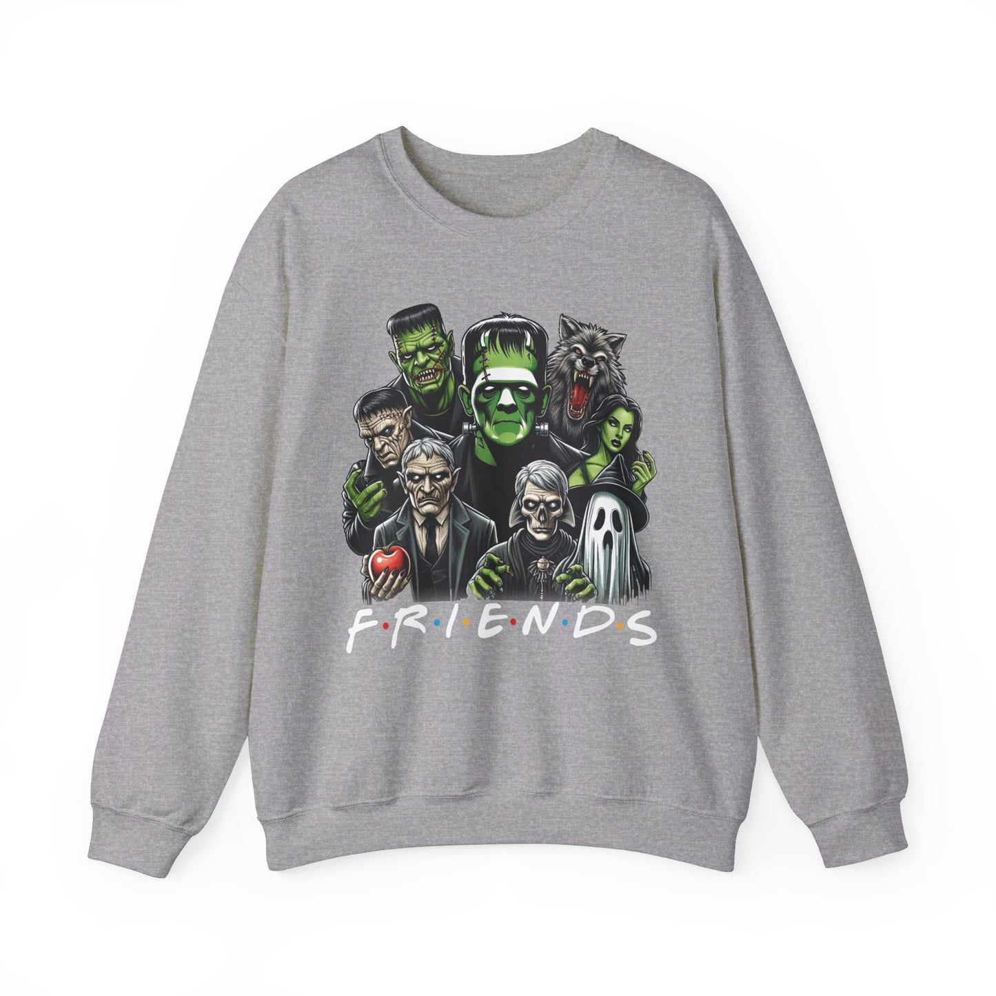 Horror Characters Friends Sweatshirt Halloween Friends Sweater Horror Movie Killers Sweatshirt Horror Movie Addicts Sweater Horror Club Gift