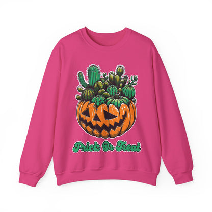 Prick or Treat Sweatshirt Halloween Cactus Succulent Sweater Funny Halloween Unisex Gardener Gift Pullover Sweat Halloween Plant Lover Gift