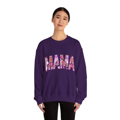 Retro Halloween Mama Sweatshirt Halloween Mom Sweater Cute Mama Ghost Crewneck Spooky Mama Sweat Groovy Hippie Mom Fall Mama Trendy Mother